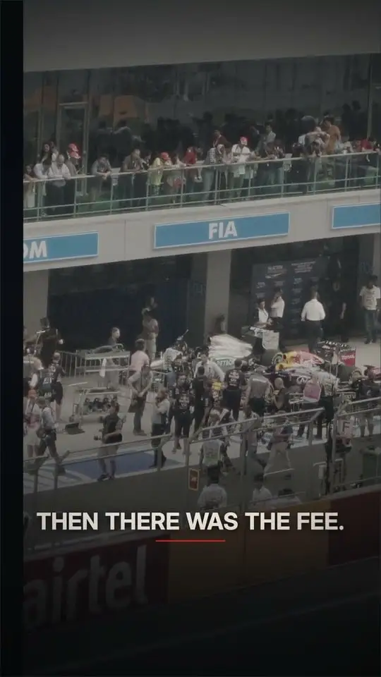 Thumbnail of the Short: F1 raced in India 3 times. One word ended it